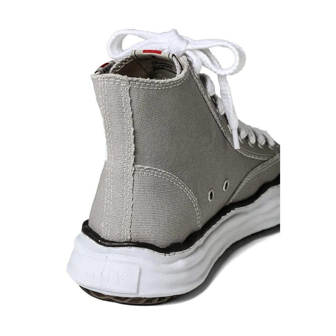 A01FW701-GRAY Maison MIHARA YASUHIRO PETERSON Original Sole Canvas High (Men's)