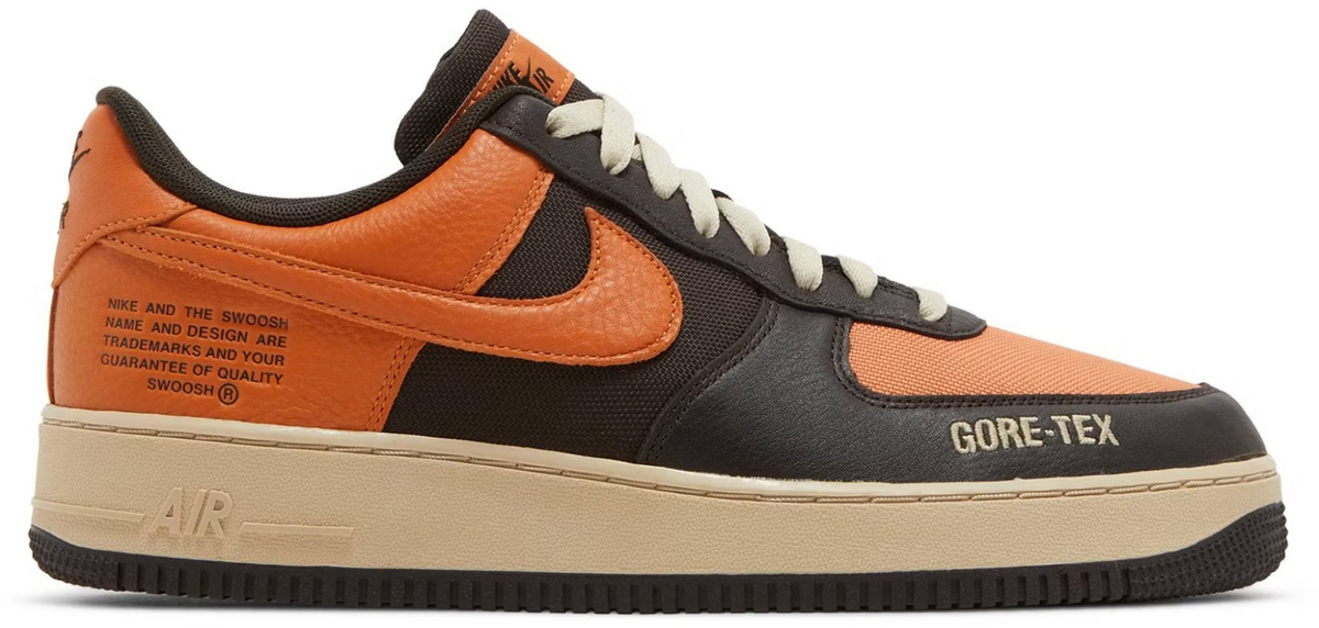 DO2760-220 Nike Air Force 1 Low GORE-TEX "Brown/Hot Curry" (Men's)