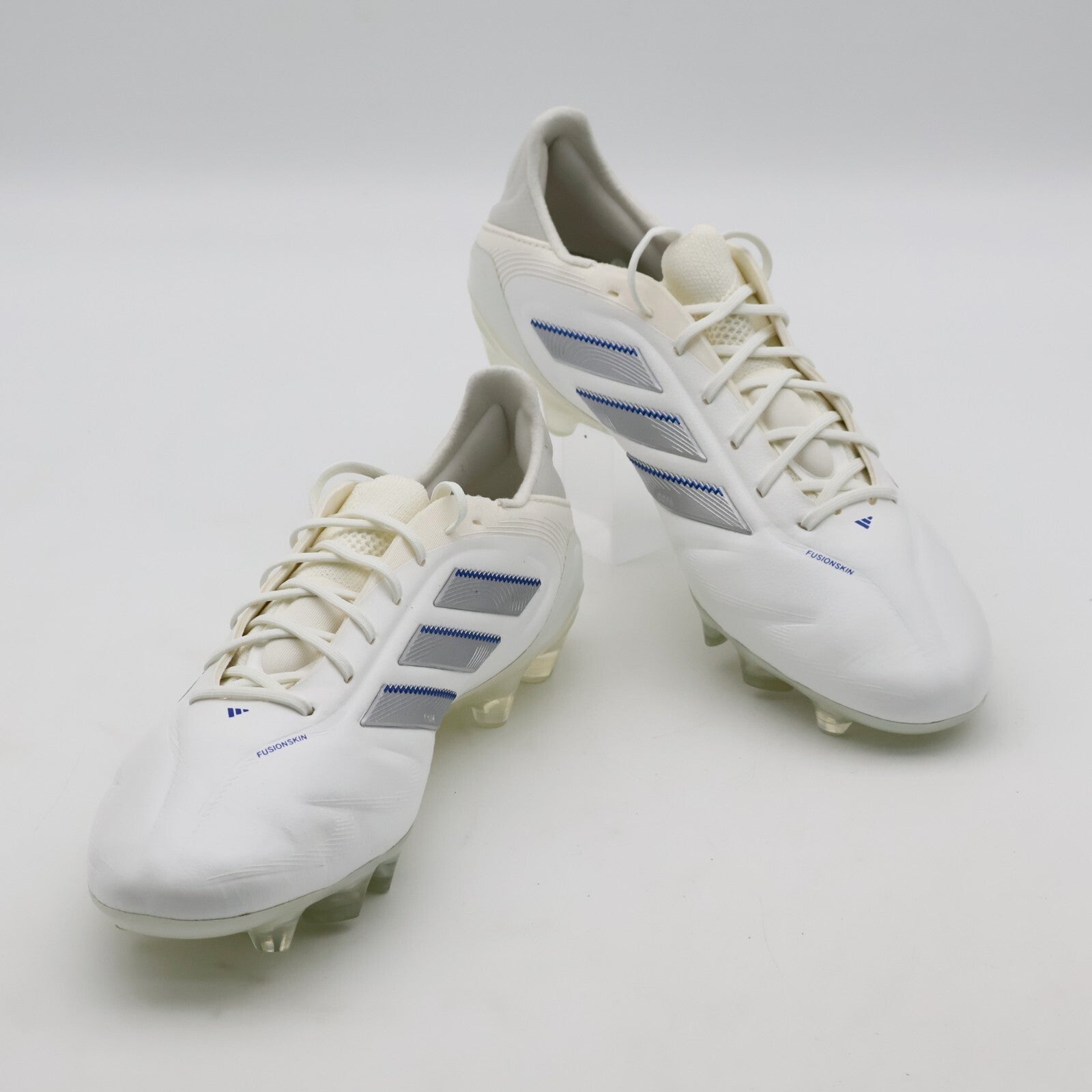 ID9036 adidas Copa Pure 3 Elite HG AG Cloud White Silver Metallic Bright (Men's)