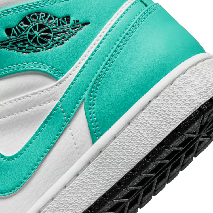 554724-132 Nike Air Jordan 1 Mid Tropical Twist Igloo (Men's)