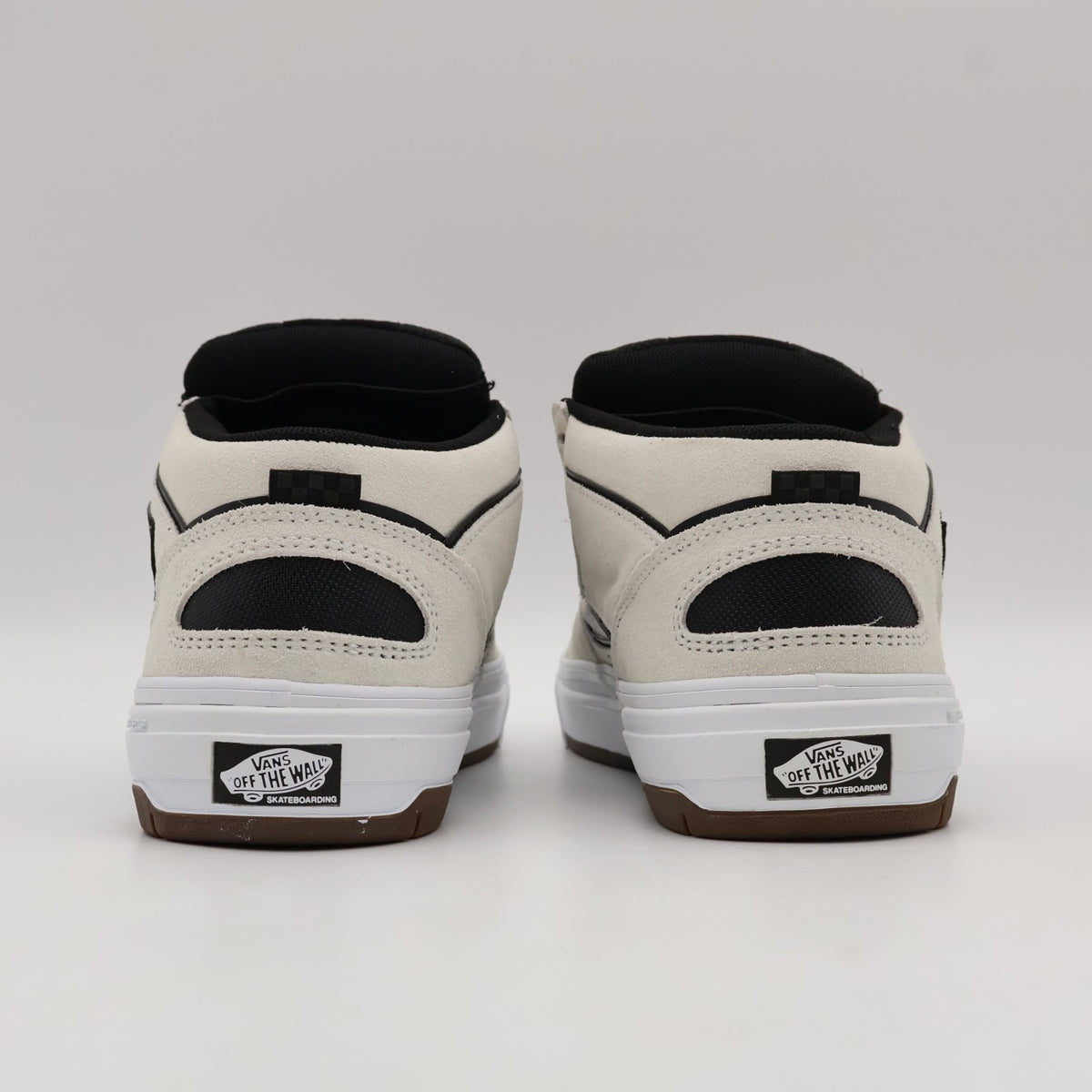 VN000D9ZYB2 Vans Skate Half Cab Wafflecup White Black (Men's)