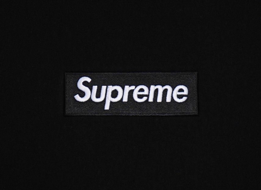 Supreme Box Logo Hooded Sweatshirt Black (23FW)