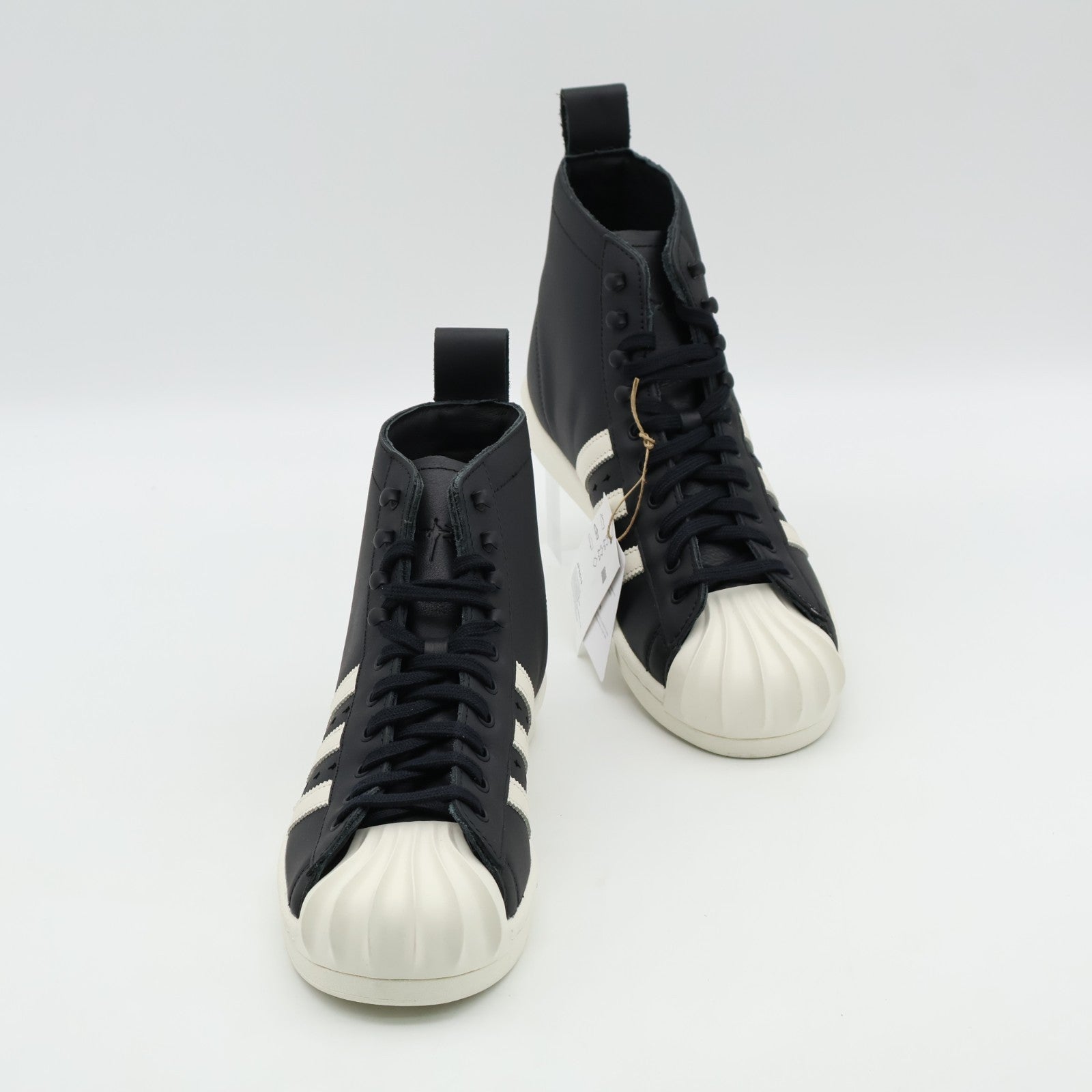 JP6519 THUG CLUB adidas Originals Superstar Boots Luxe Core Black (Men's)