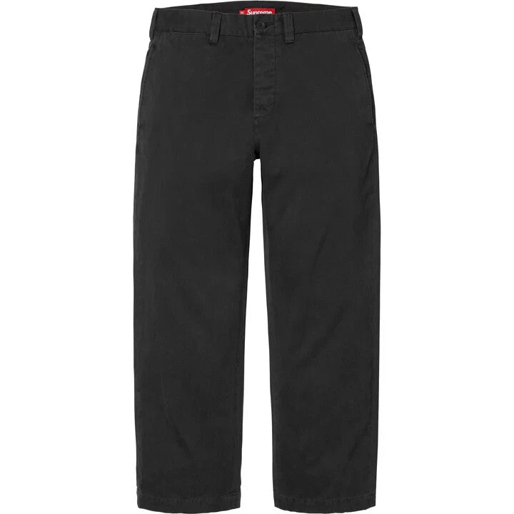 Supreme Chino Pant Black (25SS)