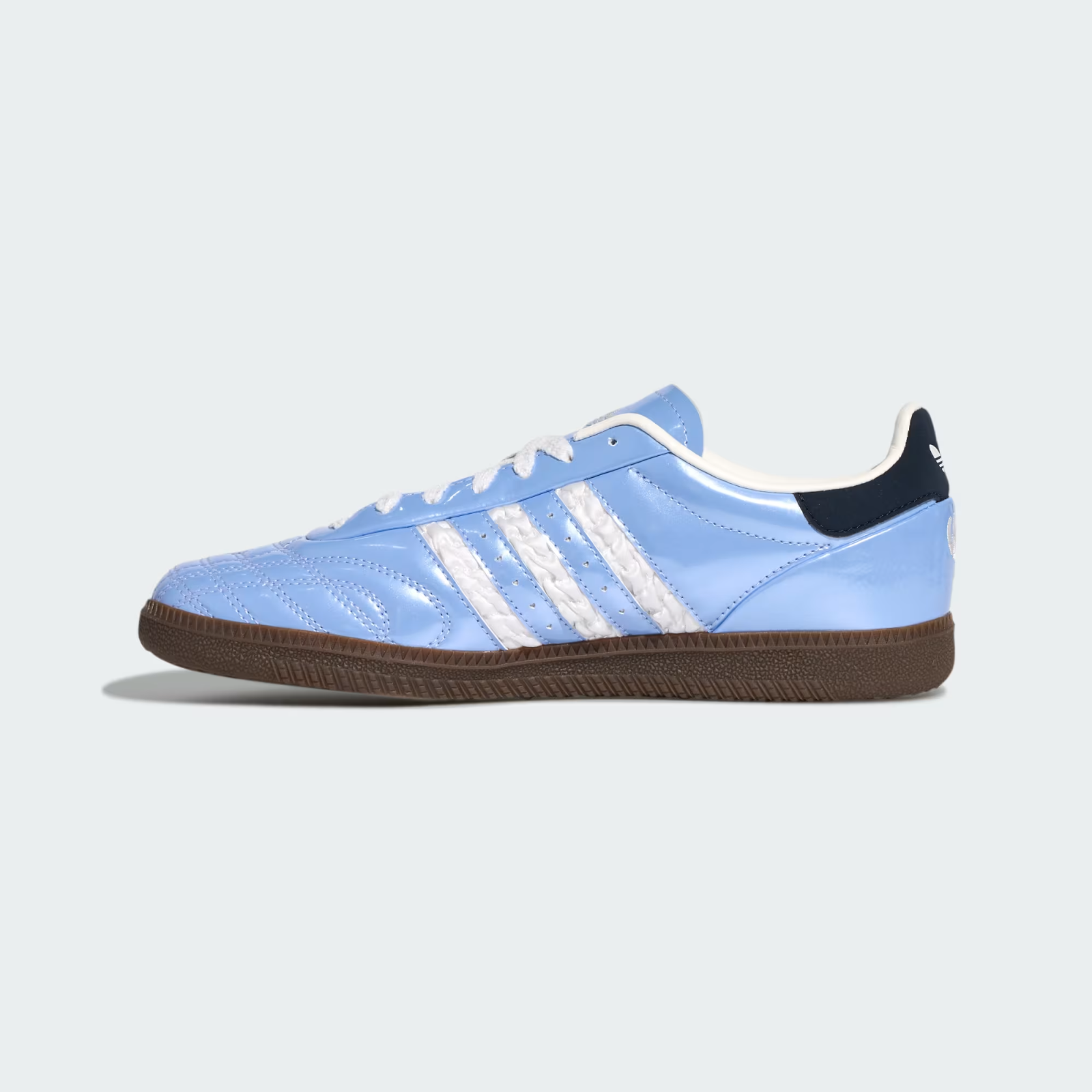KJ7302 adidas Samba JP Glow Blue Core White Aurora Ink (Men's)