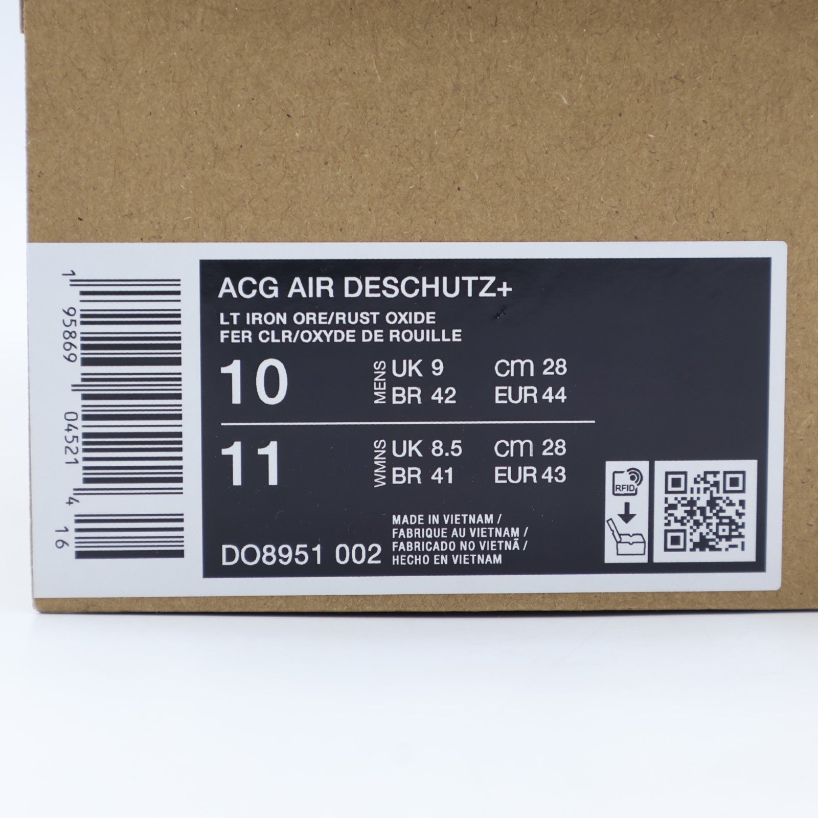 DO8951-002 Nike ACG Air Deschutz Light Iron Ore Rust Oxide (Men's)