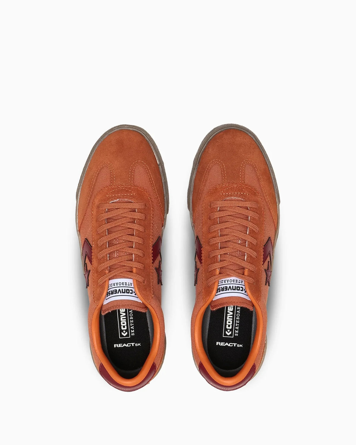 33703321 Converse Roadclassic SK OX "Orange/Burgundy" (Men's)
