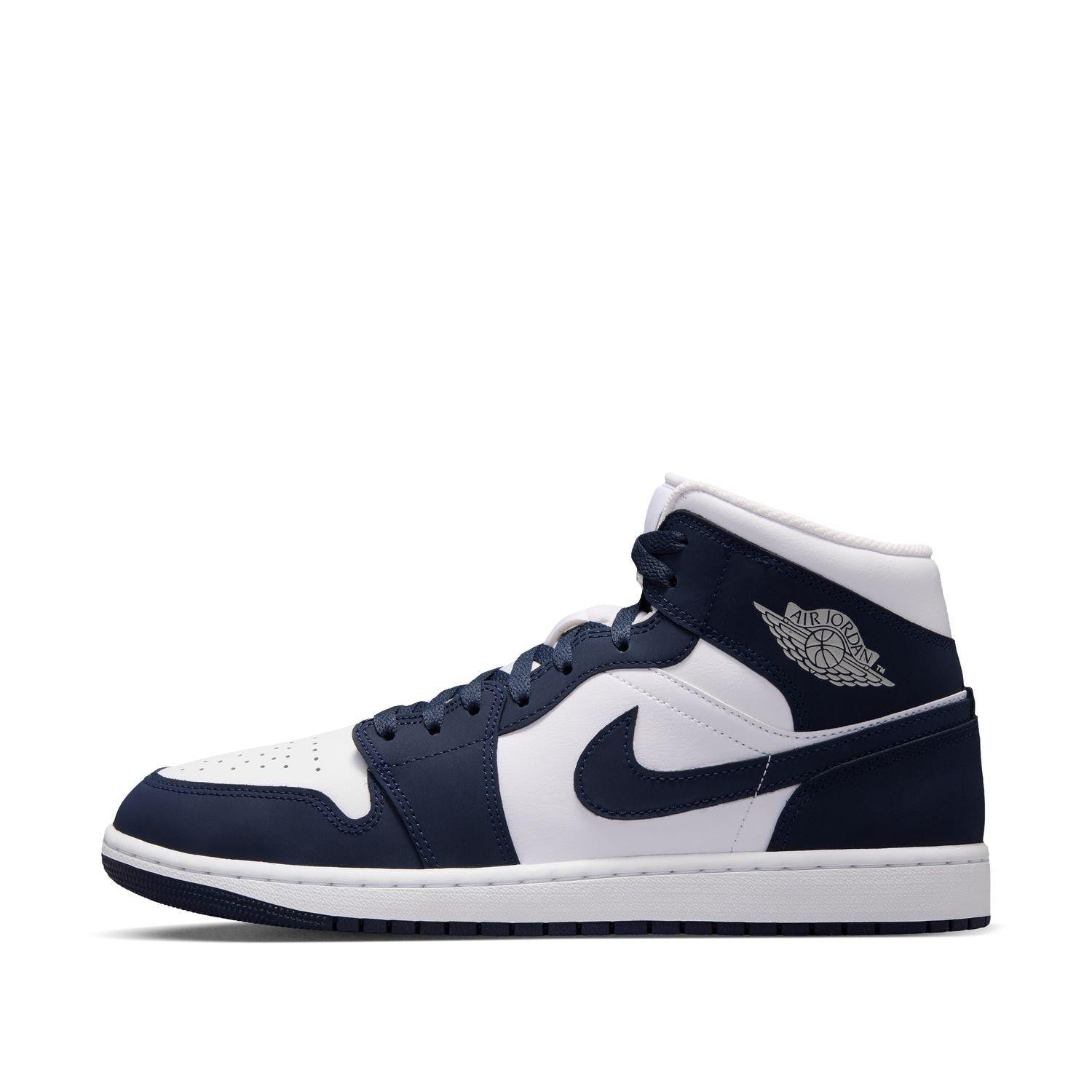 IV6046-400 Nike Air Jordan 1 Mid Obsidian (Men's)