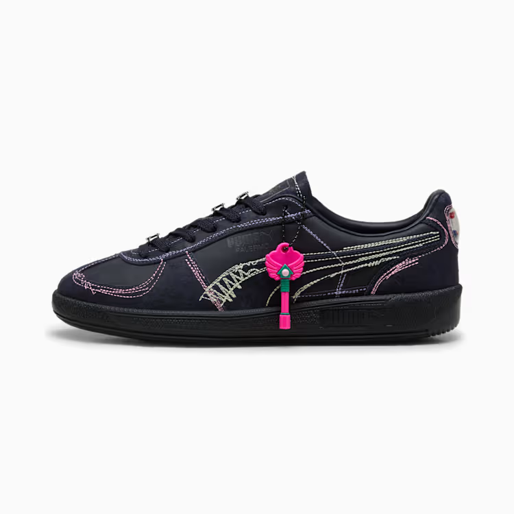 403859-01 Squid Game Ã Puma Palermo Puma Navy Bright Melon (Men's)
