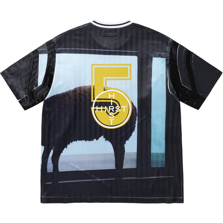 Supreme Damien Hirst Soccer Jersey Black
