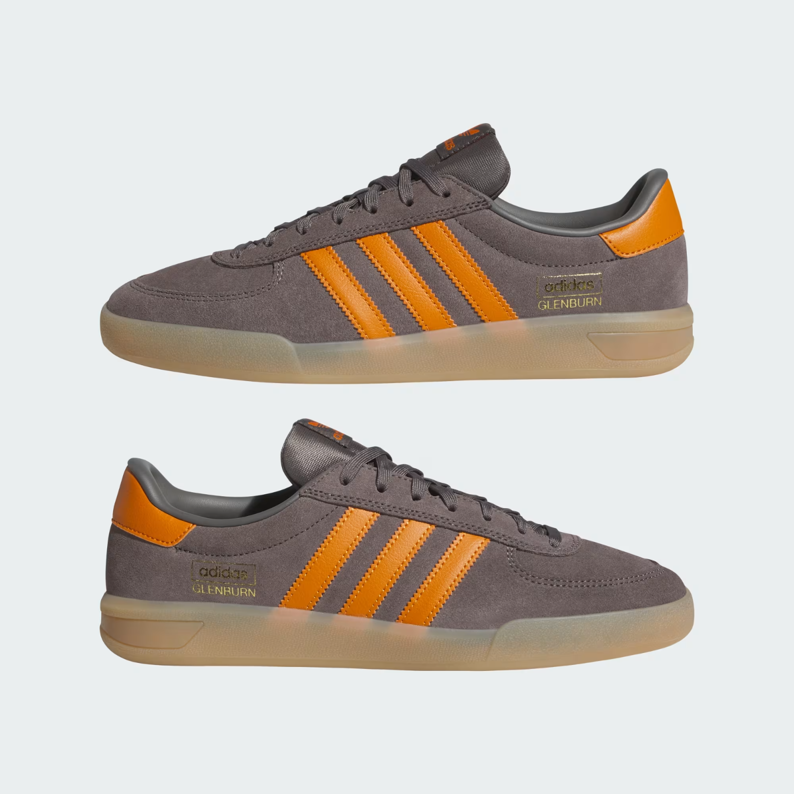 KK1115 adidas Glenburn Charcoal Rustic Orange (Men's)