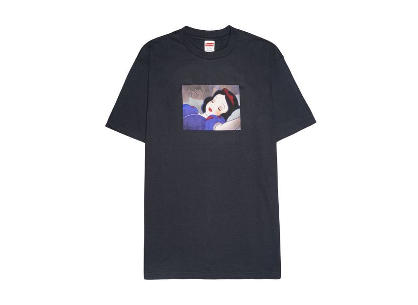 Supreme Snow White Tee Navy