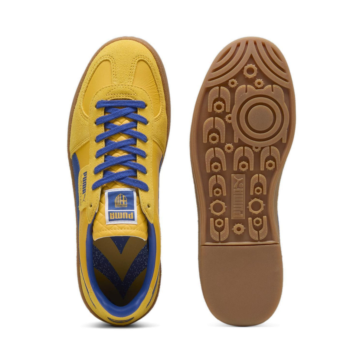 401079-01 Parma Calcio Puma Super Team Sport Yellow Vivid Blue (Men's)