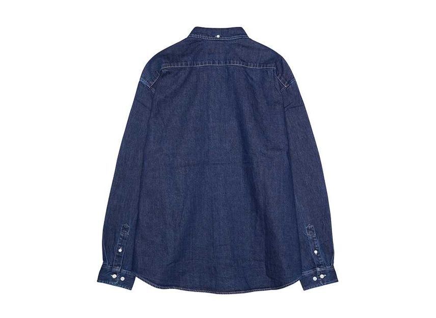 Supreme Small Box Shirt Rinsed Denim