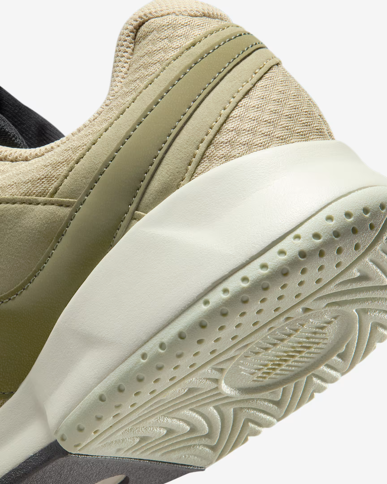 HV1474-200 NikeCourt Lite 4 Heritage Tennis Shoes Desert Khaki Neutral  (Men's)