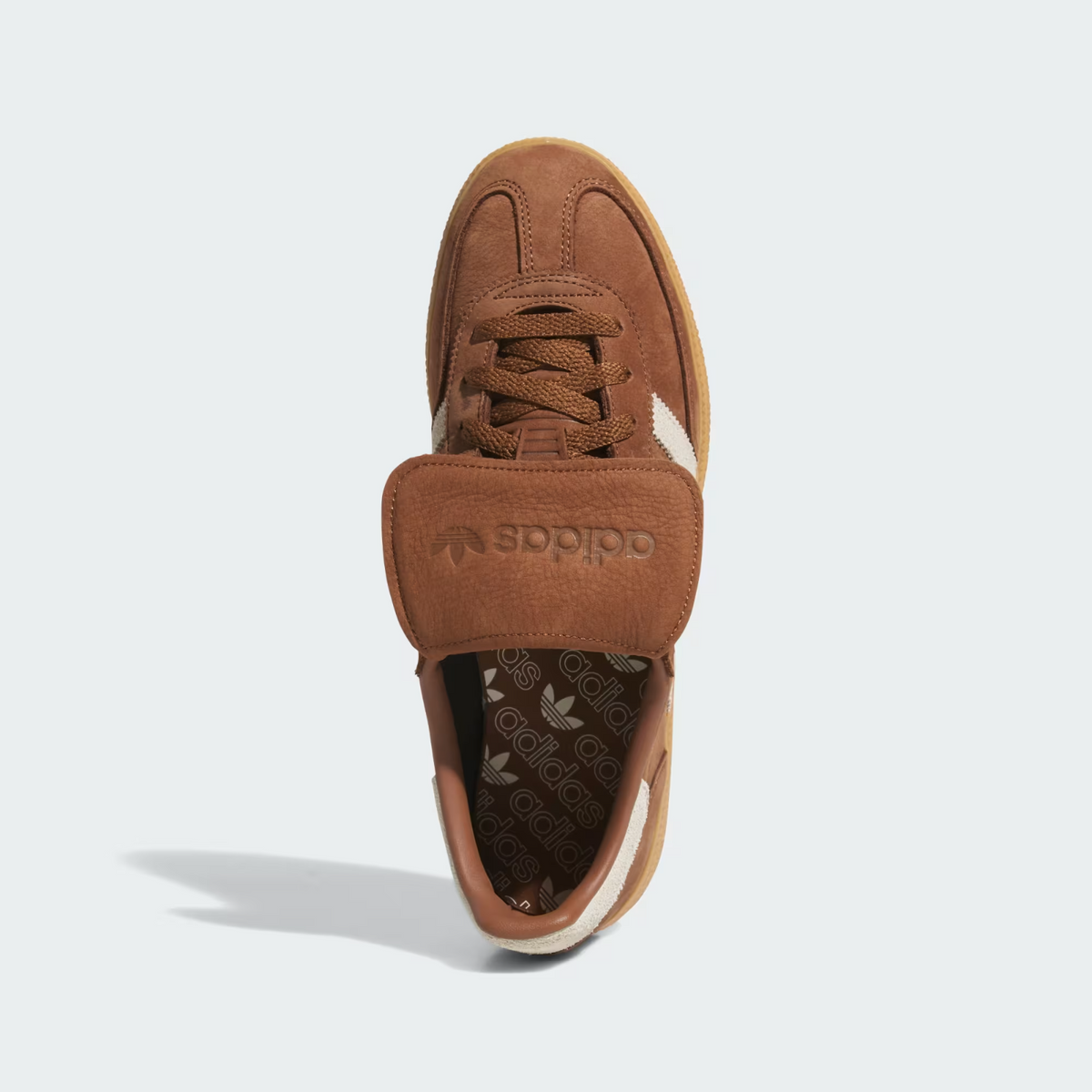 JR4879 adidas Originals Handball Spezial Long Tongue Preloved Brown Cream (Men's