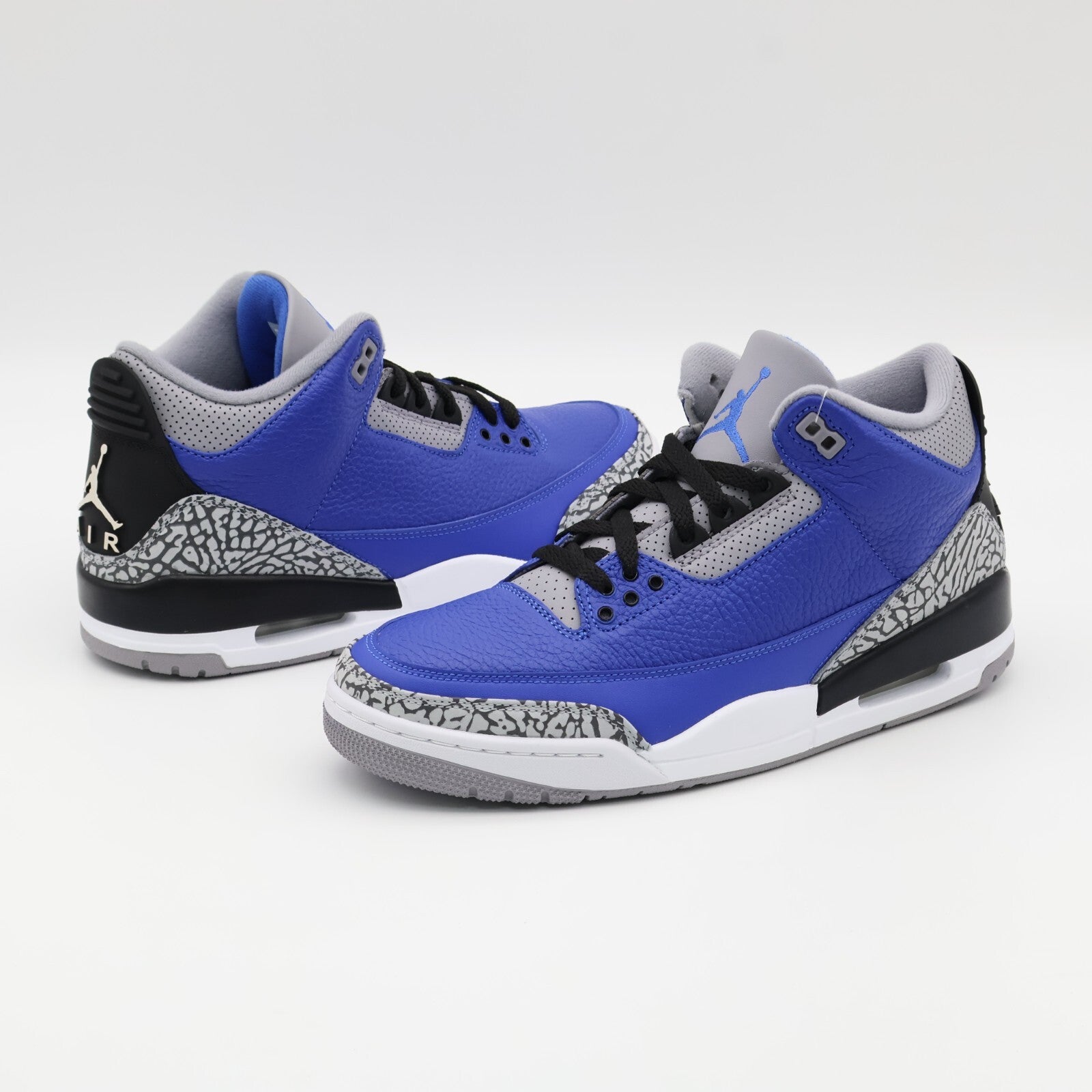 CT8532-400 Nike Air Jordan 3 Retro Varsity Royal Cement Signal Blue Grey (Men's)