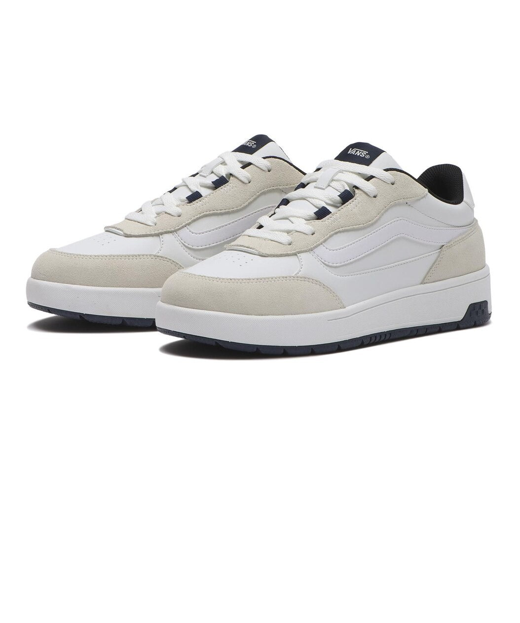 706298-0003 Vans Balboa "White/Navy" (V2815) (Men's)