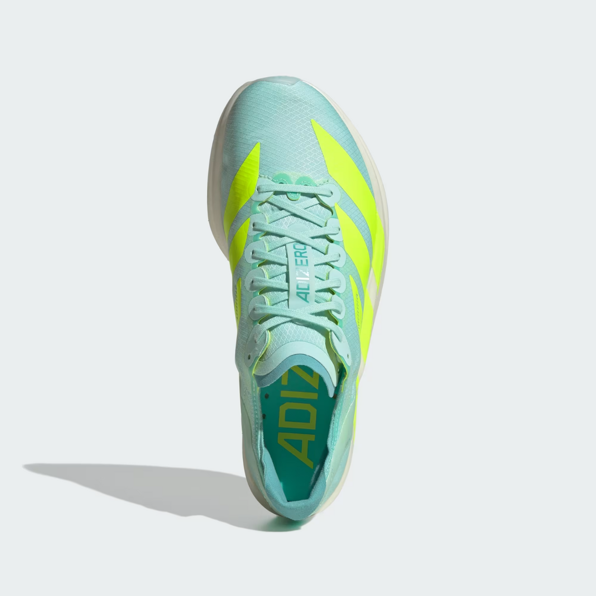 JH5223 adidas Adizero Takumi Sen 11 Blue Lucid Lemon Flash Aqua (Women's)