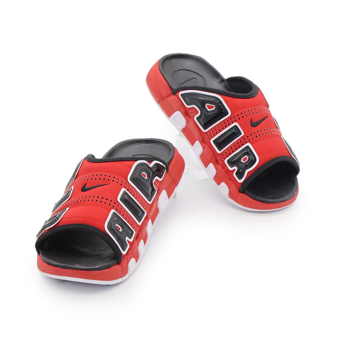 FJ6036-600 Nike Air More Uptempo Slide University Red Black (Men's)