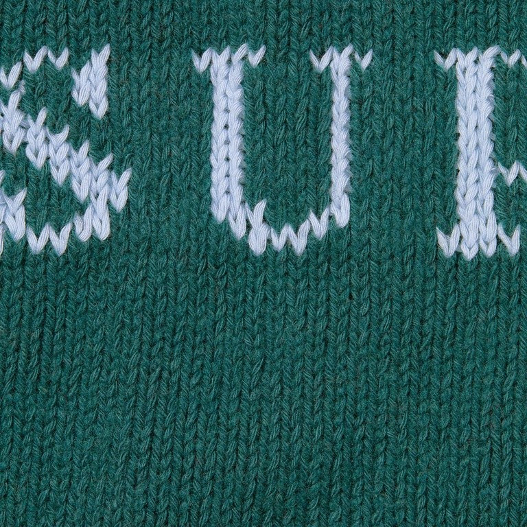 Supreme Contrast Logo Sweater Pine