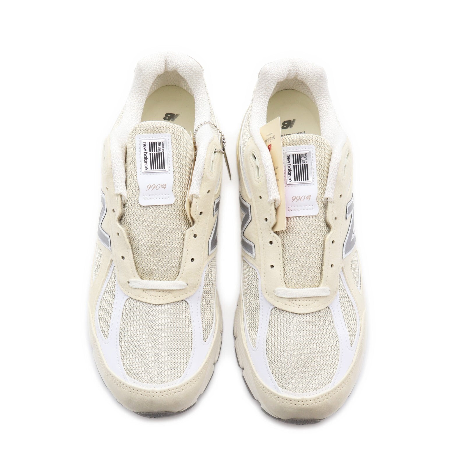 U990TE4 New Balance 990V4 Beige Limestone White Beige Cream Ivory Grey (Men's)
