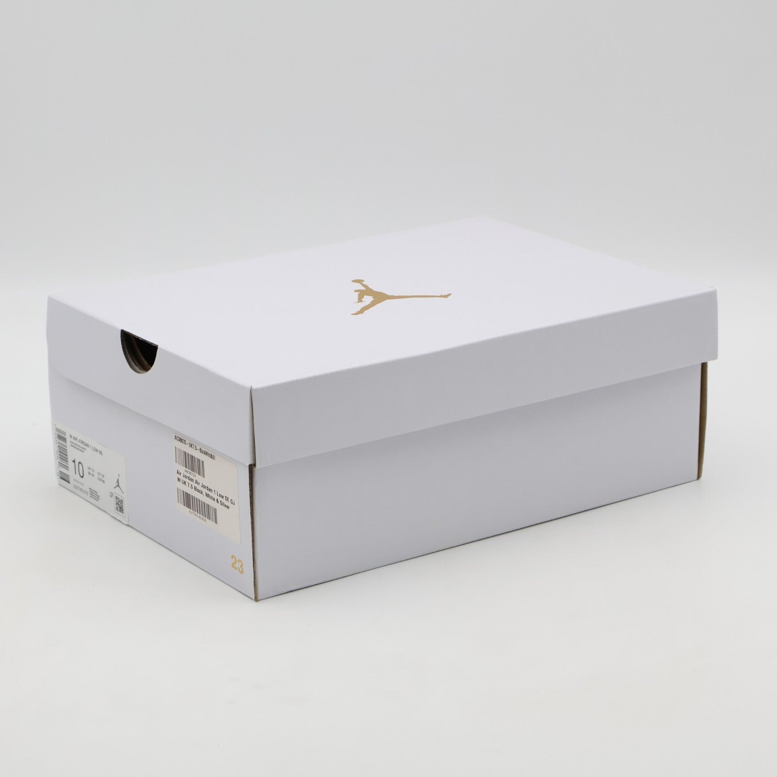 HJ7743-010 Nike WMNS Air Jordan 1 Low SE Black Croc (Women's)