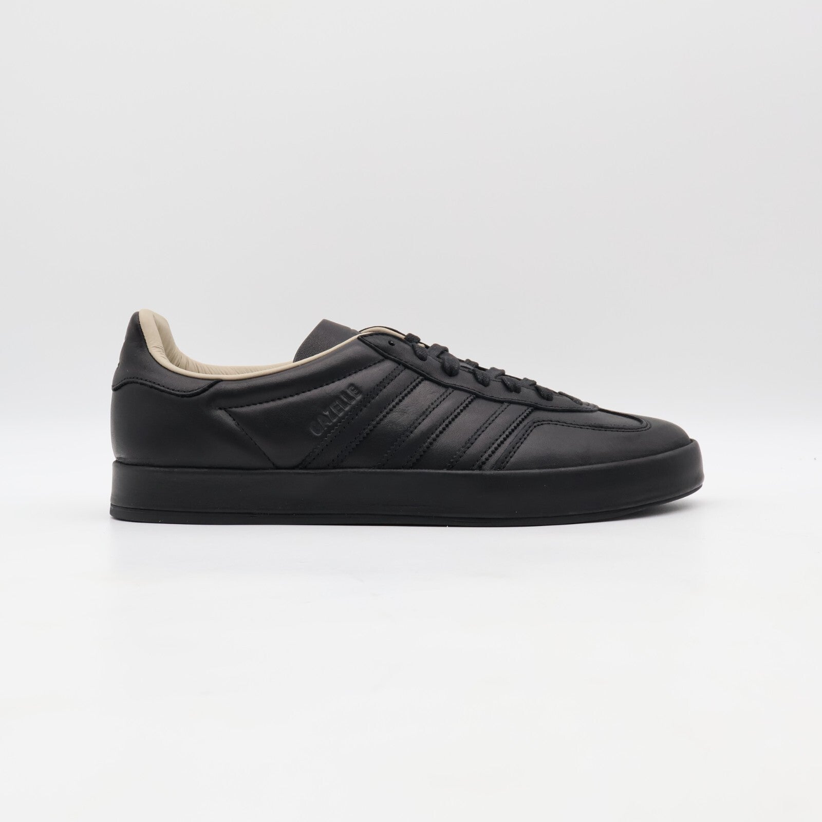 JH5415 adidas Originals Gazelle Indoor LUX Core Black Wonder Beige (Men's)