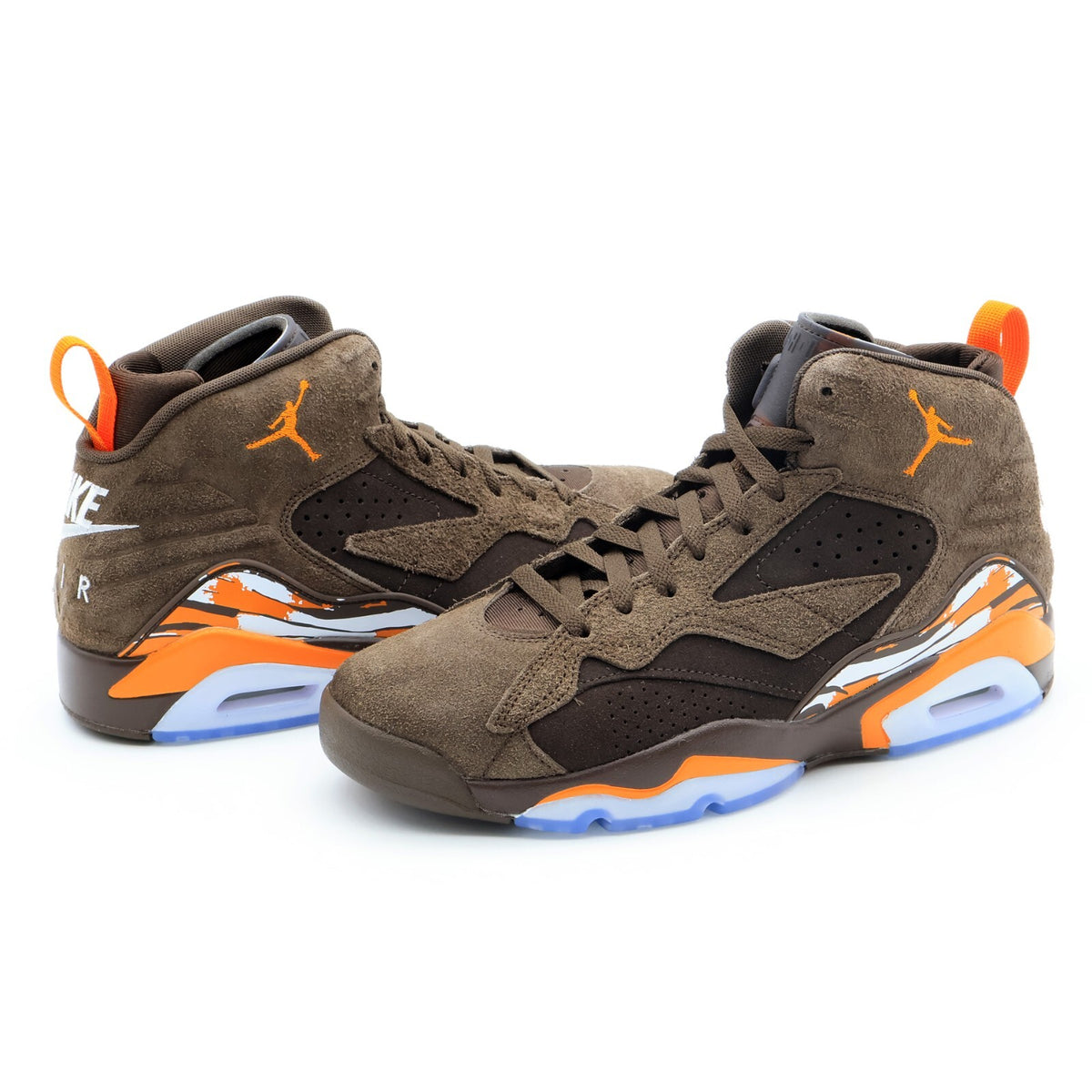 DZ4475-208 Nike Jumpman MVP Truck Brown White Magma Orange (Men's)