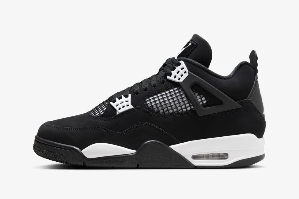 FQ8213-001 Nike GS Air Jordan 4 Retro White Thunder