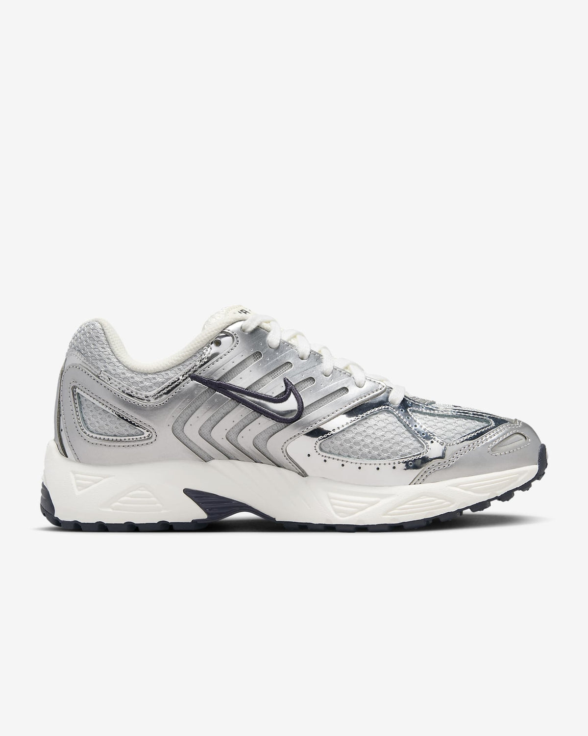 HJ7310-025 Nike Air Pegasus 2K5 Metallic Silver and Photon Dust (Women's)