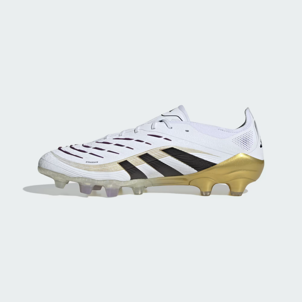 JR4489 adidas Predator Elite HG/AG Cloud White Core Black Gold Metallic (Men's)
