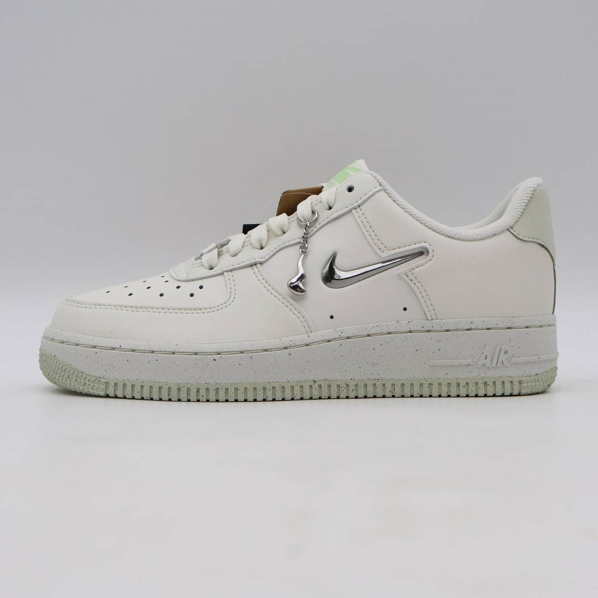 FN8540-100 Nike Air Force1 Low Next Nature SE Sail Sea Glass Volt (Women's)