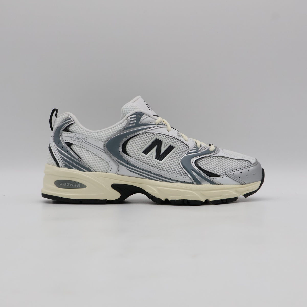 U530ESA New Balance 530 Silver Metallic Black Cement (Men's)