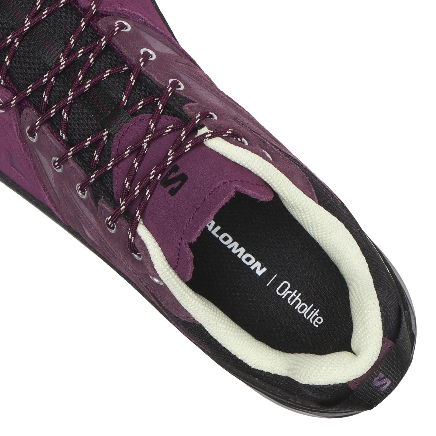 L47988900 Salomon X-ALP Leather Winter Bloom Plum Perfect (Men's)