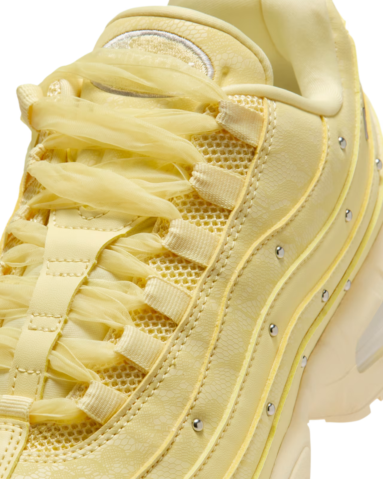 IQ3444-722 Nike Air Max 95 Soft Yellow Alabaster (Women's)