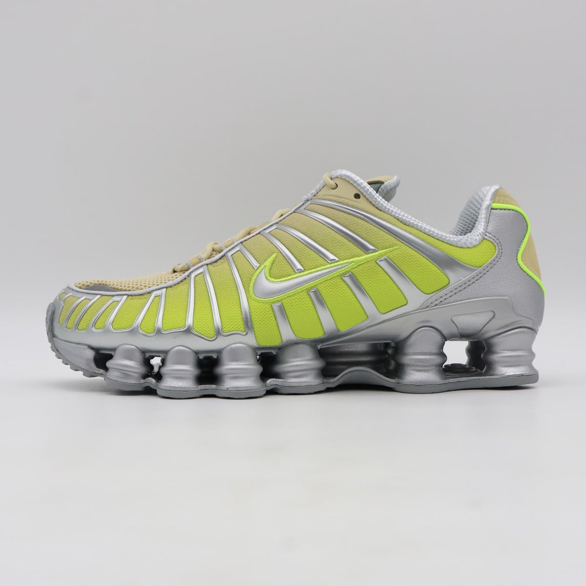 IH1336-700 Nike Shox TL Yellow Fade (Women's)