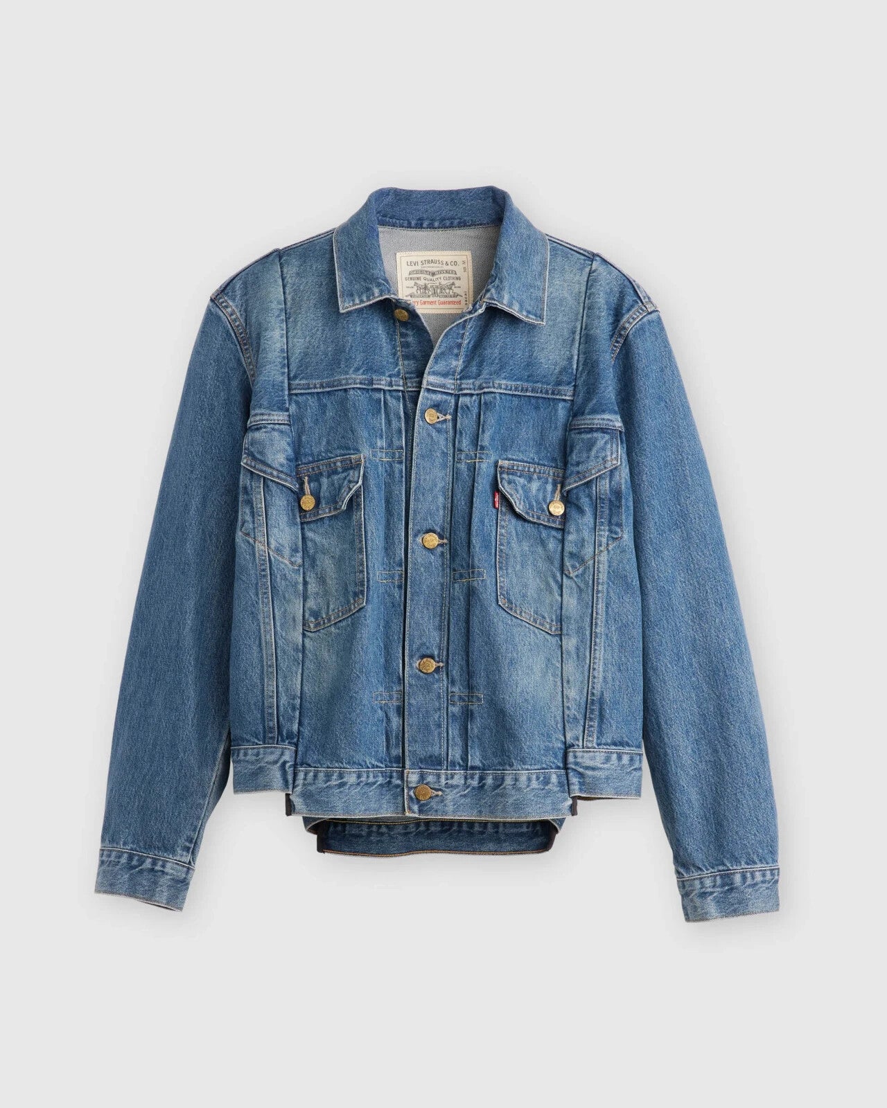 sacai LEVI'S Men's Denim Jacket Blue