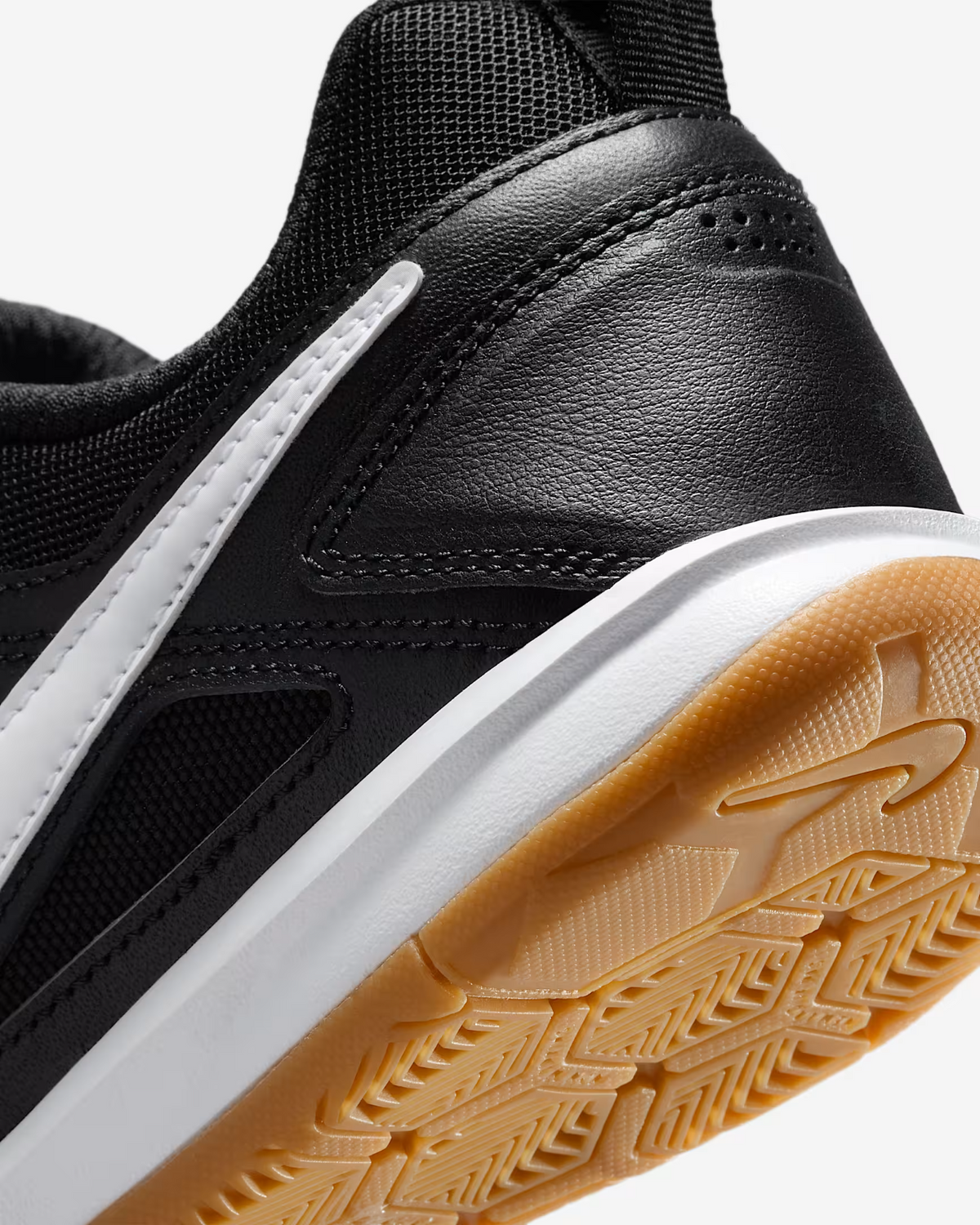 HV9596-001 Nike GS Gato Black Black Gum Light Brown White