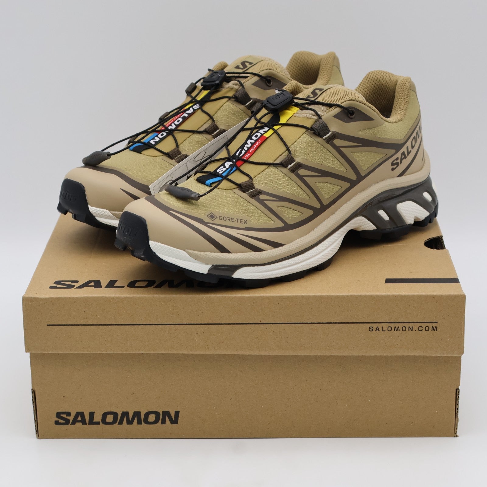 L47975000 SALOMON XT-6 GORE-TEX KELP DARK EARTH SAFARI (Men's)