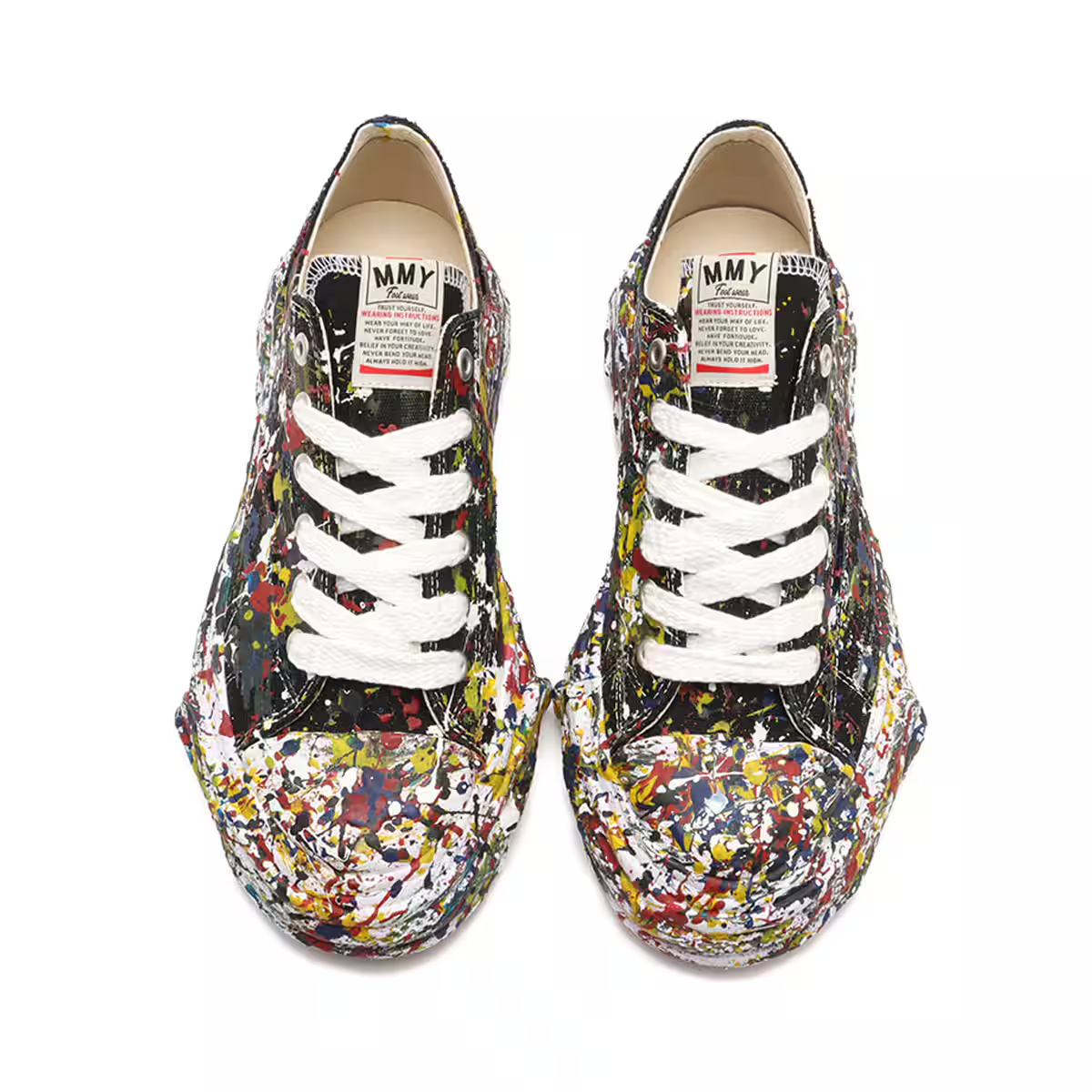 A14FW725-BLACK Maison MIHARA YASUHIRO PETERSON23 OG Sole Sputtering Paint (Men's