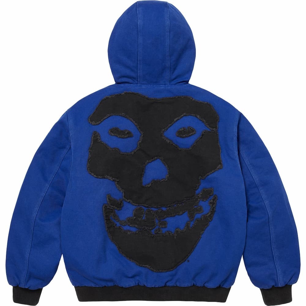 Supreme The Misfits Hooded Work Jacket Royal