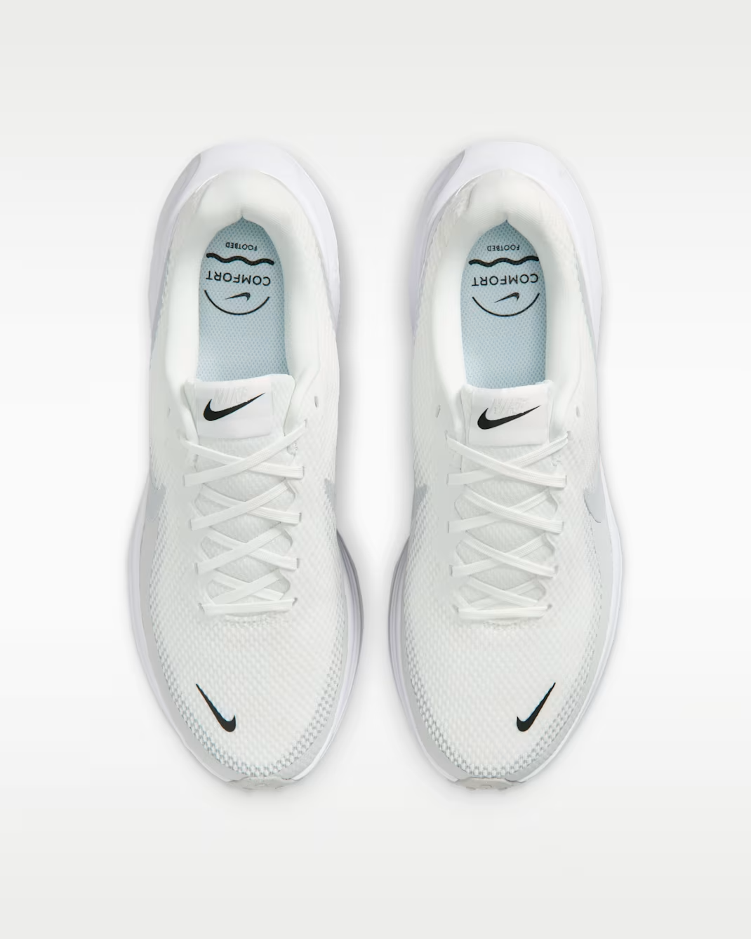 HJ9198-122 Nike Revolution 8 Summit White Metallic Silver (Men's)