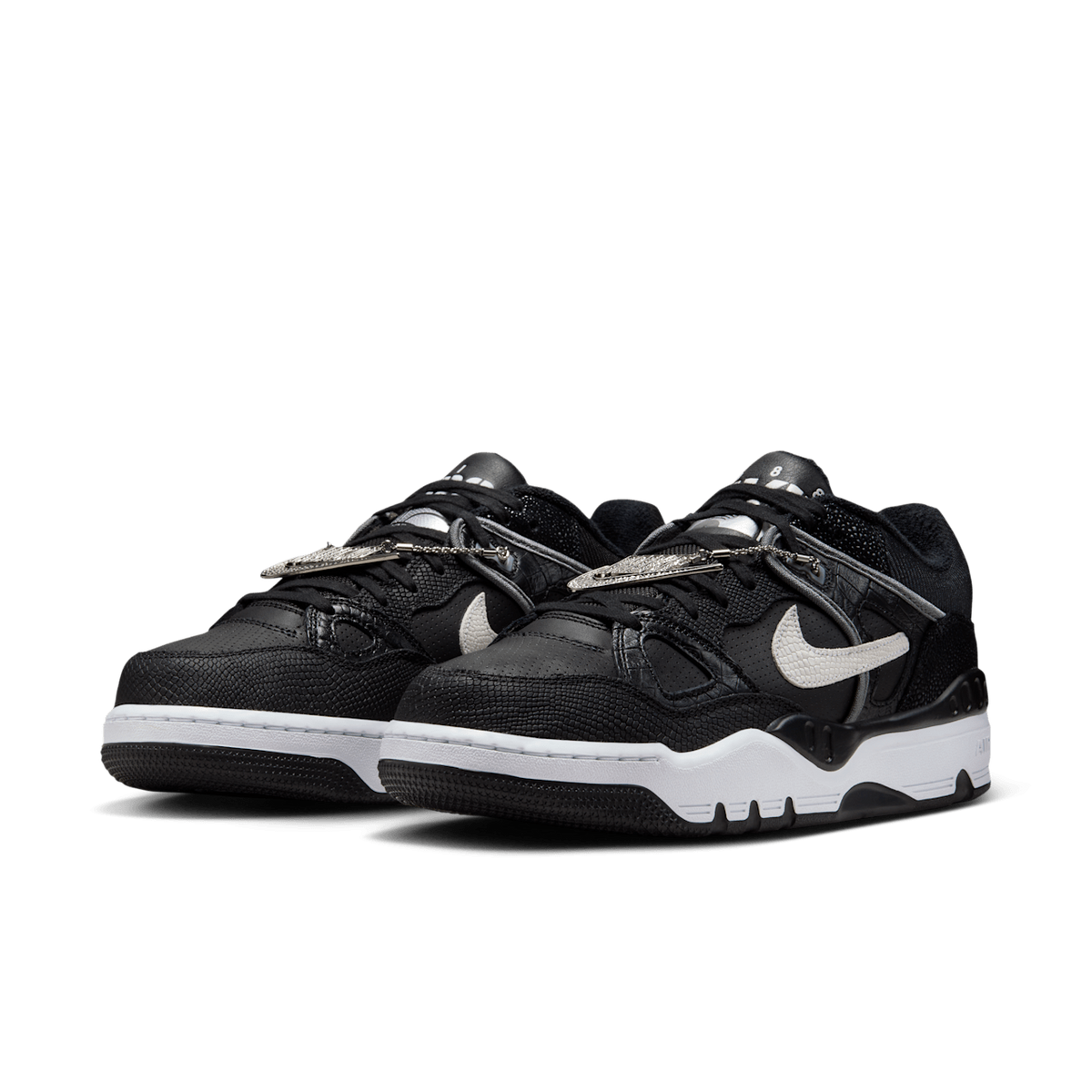 HF7630-001 NIGO Nike Air Force 3 Low Black White Heel Logo NIGO (Men's)
