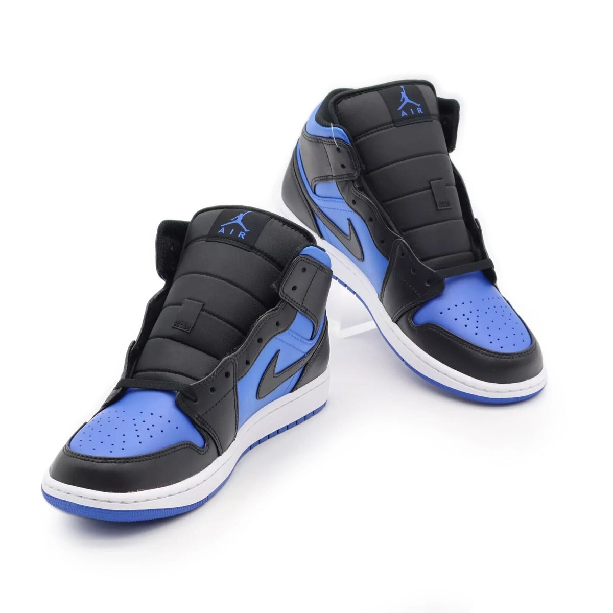 DQ8426-042 Nike Air Jordan 1 Mid Black White Royal Blue (Men's)