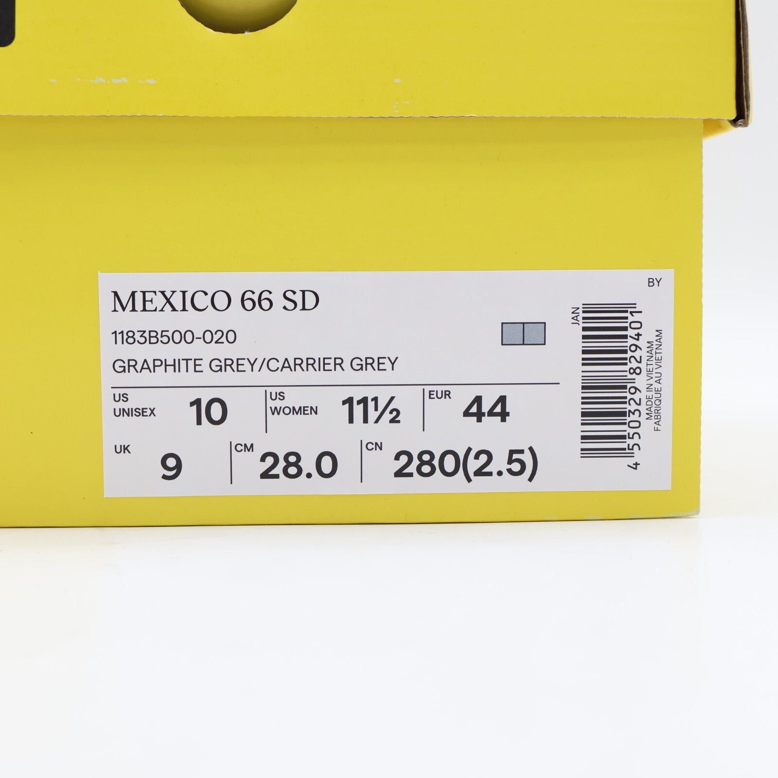 1183B500-020 Onitsuka Tiger Mexico 66 SD Graphite Grey Carrier Grey (Men's)