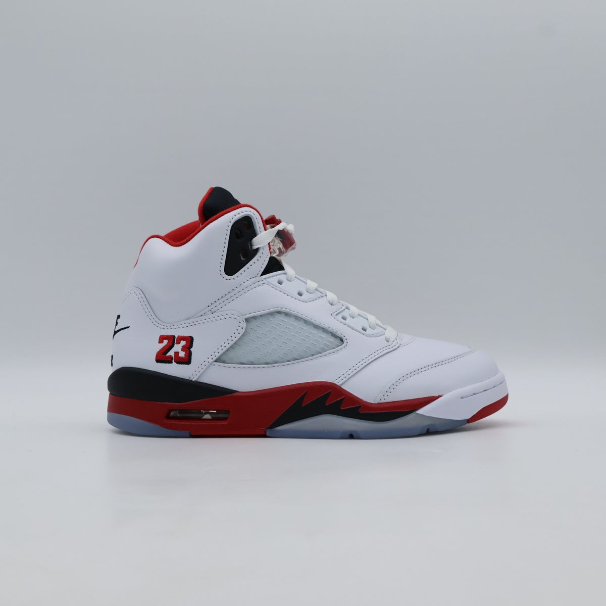 HQ7978-101 Nike Air Jordan 5 Retro OG Fire Red Black Tongue 2025 (Men's)