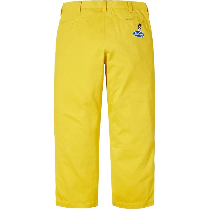 Supreme Chino Pant Lime Yellow (25SS)