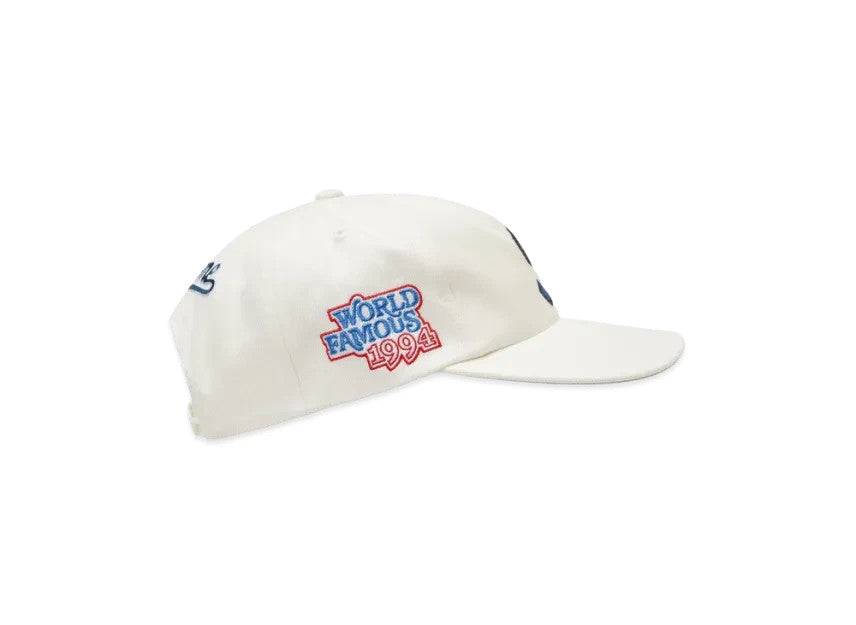 Supreme World Famous S Logo 6-Panel (26SS) "White"