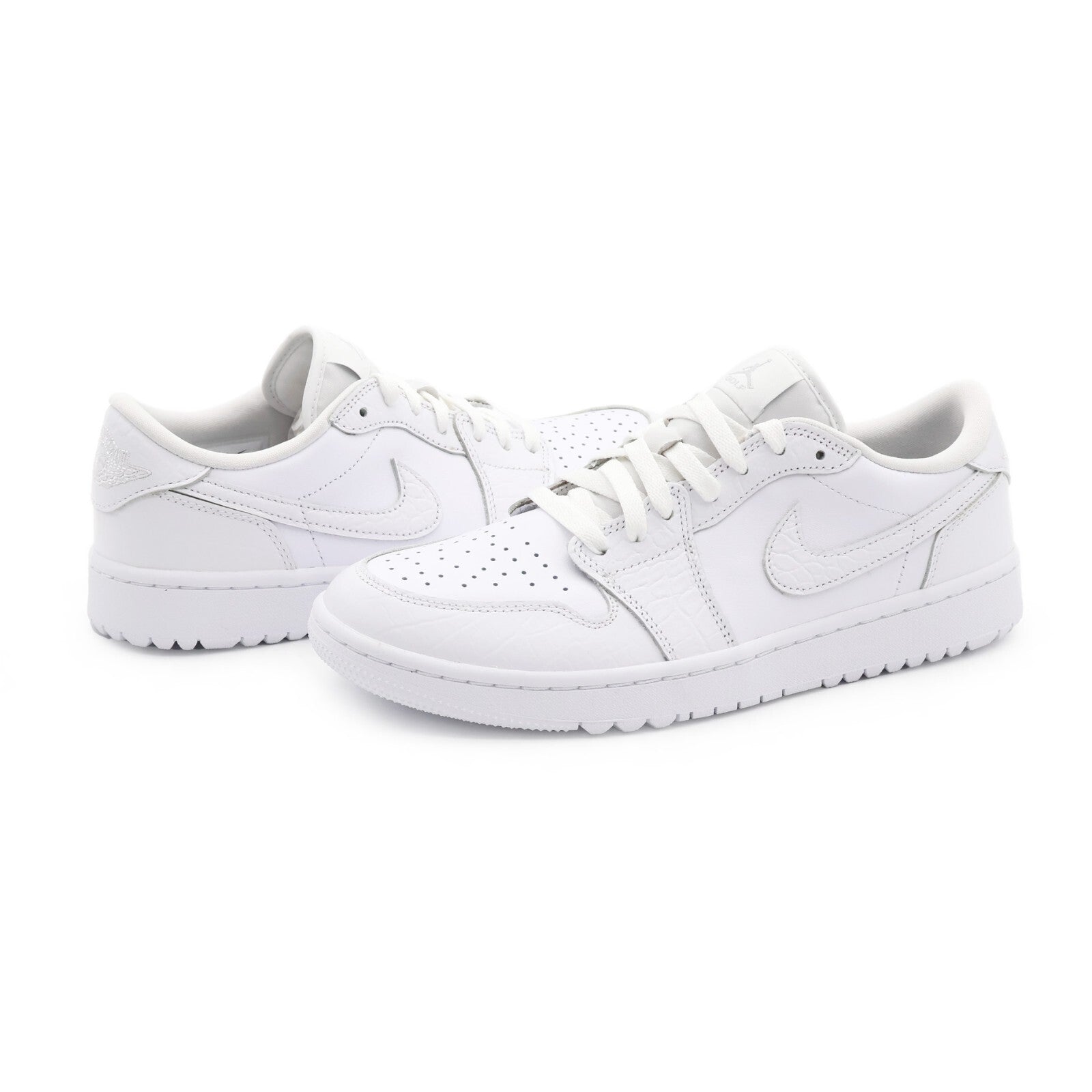 DD9315-110 Nike Air Jordan 1 Low Golf White Crocodile Skin (Men's)